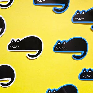 Sleeping Kitty Sticker