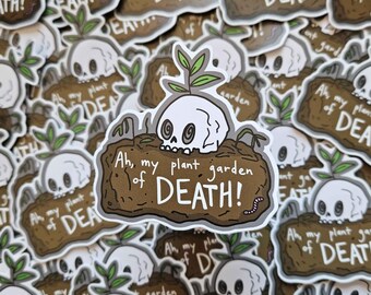 Plant Garden of Death Sticker