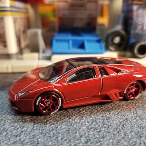 Custom Hot Wheels Lamborghini Reventón- Custom Wheel Tausch mit echten Reifen