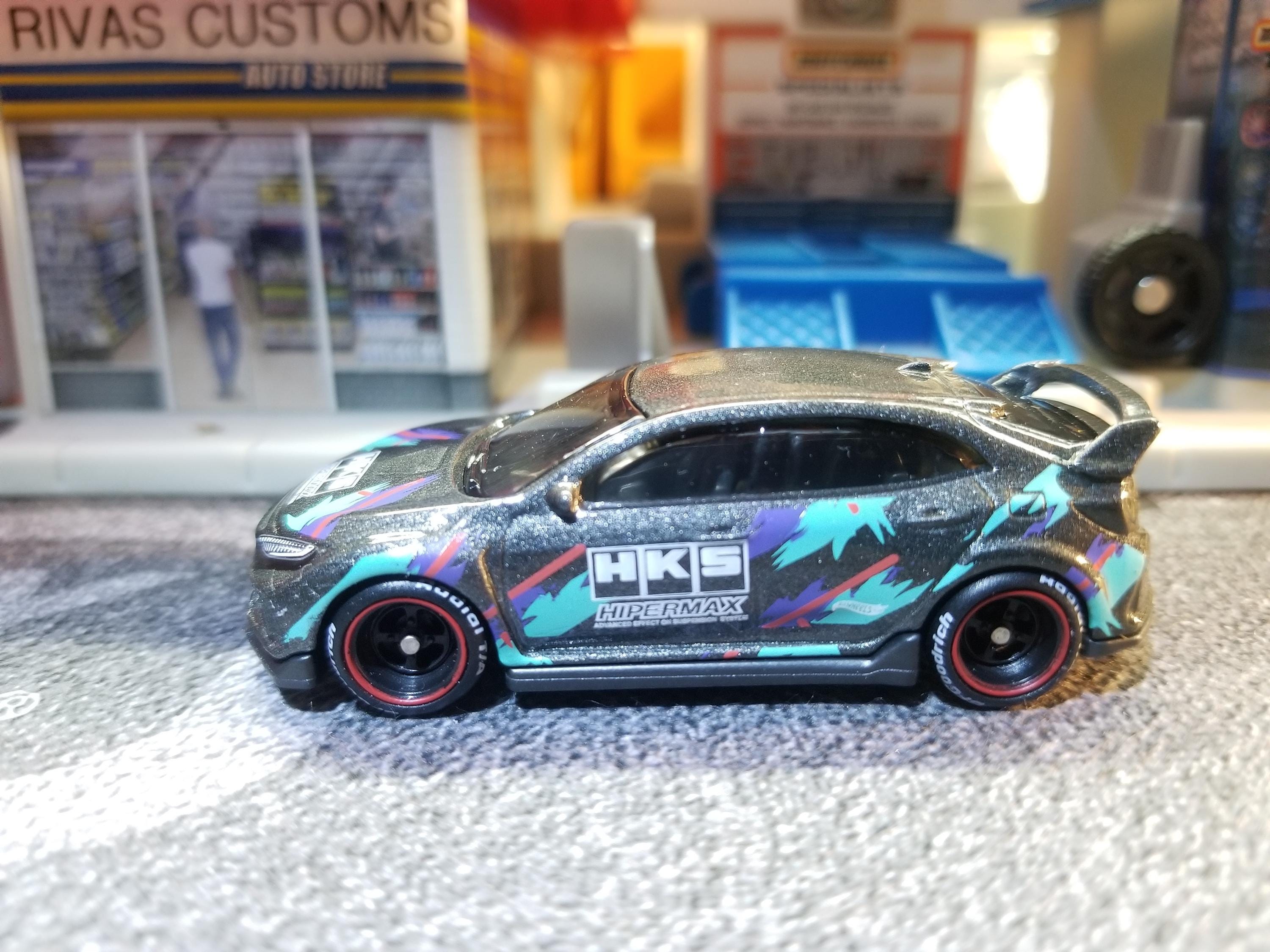 美しい Type Civic Honda 2018 Wheels Hot Custom R Wheel Custom - HKS ミニカー