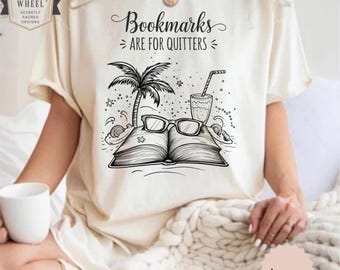 Comfort Colors Book Readers T-Shirt: Bookworm Gift, Book-Beach Day Tee
