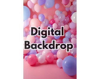 Fondo digital, fondo de cumpleaños colorido para edición de fotos, fondo de colores vibrantes, fondo de cumpleaños, fondo vibrante PNG de 300 DPI