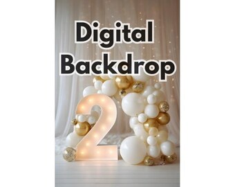 Fondo digital, fondo de cumpleaños infantil para edición de fotos, fondo de color beige, fondo de fiesta infantil, fondo de celebración 300 DPI PNG