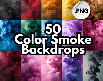 Fondo digital, fondos de humo coloridos, superposiciones de retratos, fondos de superposición de personas, fondos digitales para retratos, 300 DPI, PNG