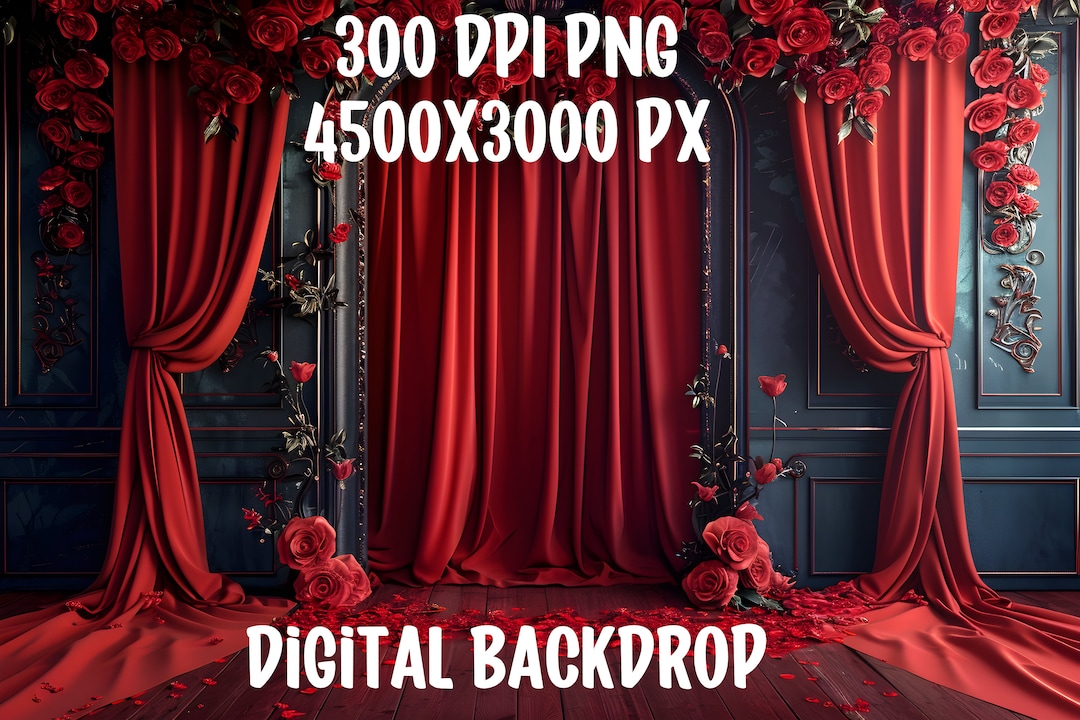 Digital Backdrop, Beautiful Room Background for Photo Editing ...