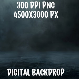 Digital Backdrop, Dark Foggy Background for photo editing, minimalistic backdrop, Digital Urban Backdrop, simple backdrop, 300 DPI PNG