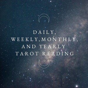 Tägliche, wöchentliche, monatliche und Jahres-Tarot/Orakel-Lesungen