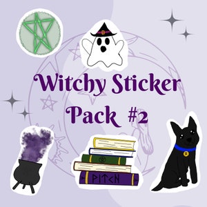 Magical and Witchy Sticker Pack #2