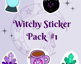 Magical and Witchy Sticker Pack #1