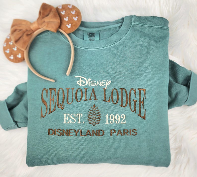 Disney's Sequoia Lodge Embroidered Sweatshirt