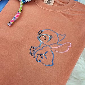 Stitch Sketch Embroidered Shirt