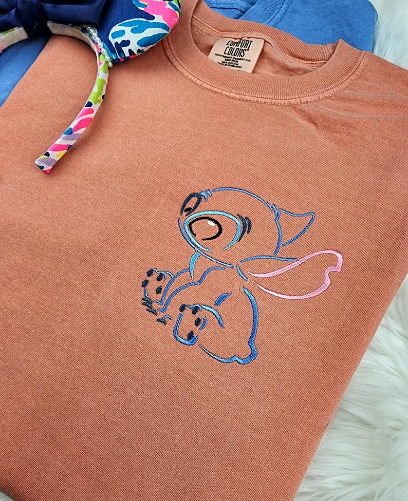 Stitch Sketch Embroidered Shirt