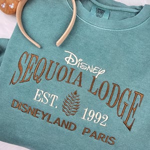 Disney's Sequoia Lodge Embroidered Sweatshirt