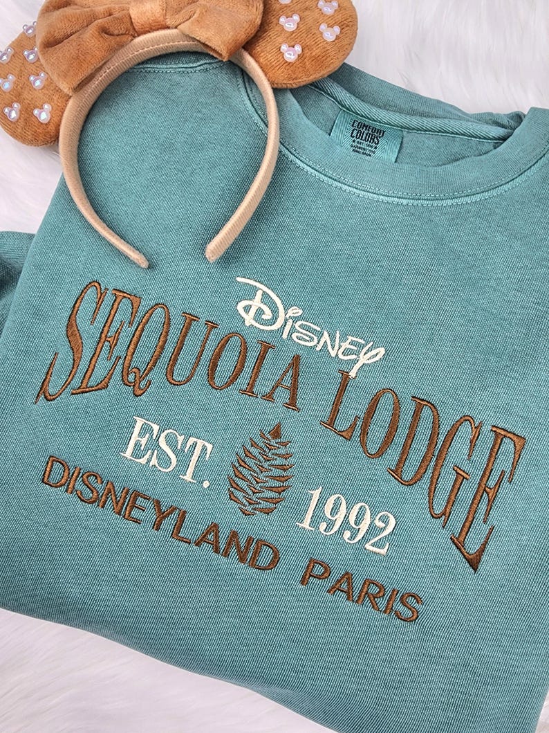 Disney's Sequoia Lodge Embroidered Sweatshirt