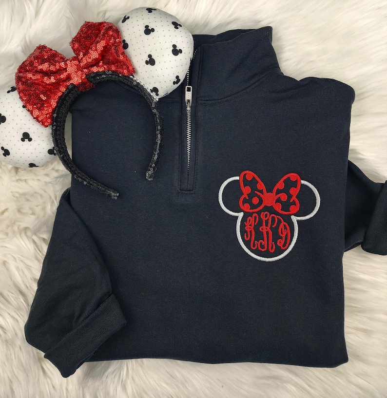 Disney quarter zip