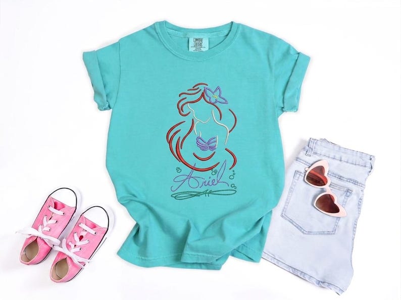 Youth Ariel Embroidered shirt