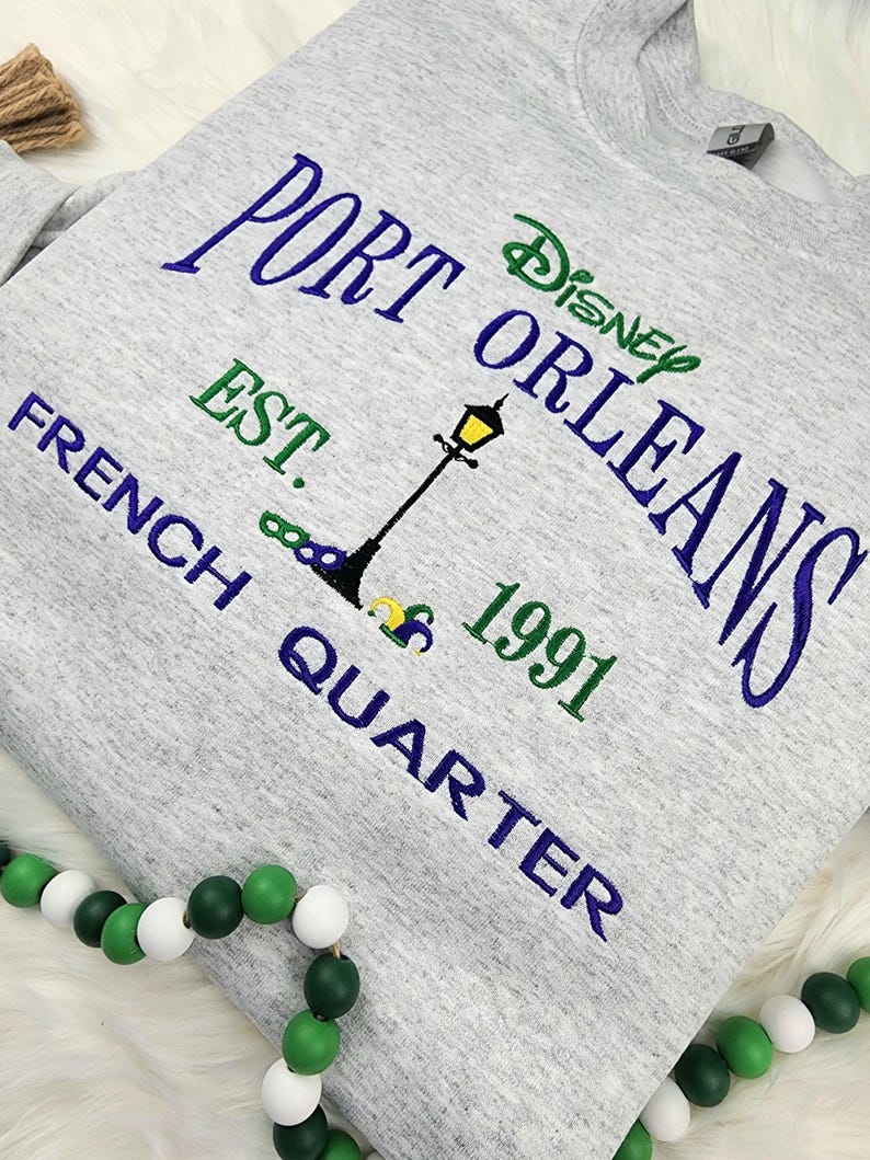 Port Orleans French Quarter Embroidered Sweatshirt