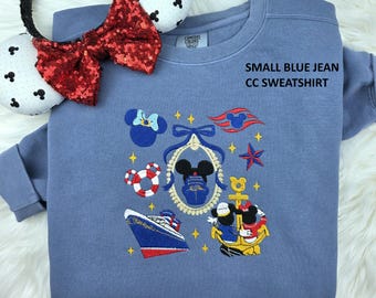 Ready To Ship Disney Cruise Coquette Sweatshirt