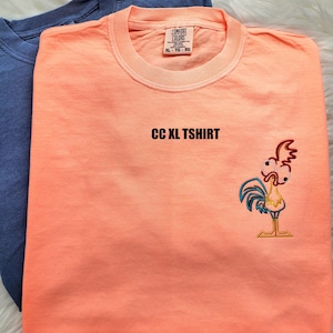 Ready To Ship Hei Hei Embroidered Shirt