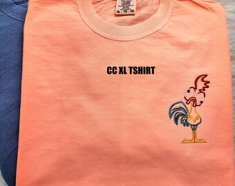Ready To Ship Hei Hei Embroidered Shirt