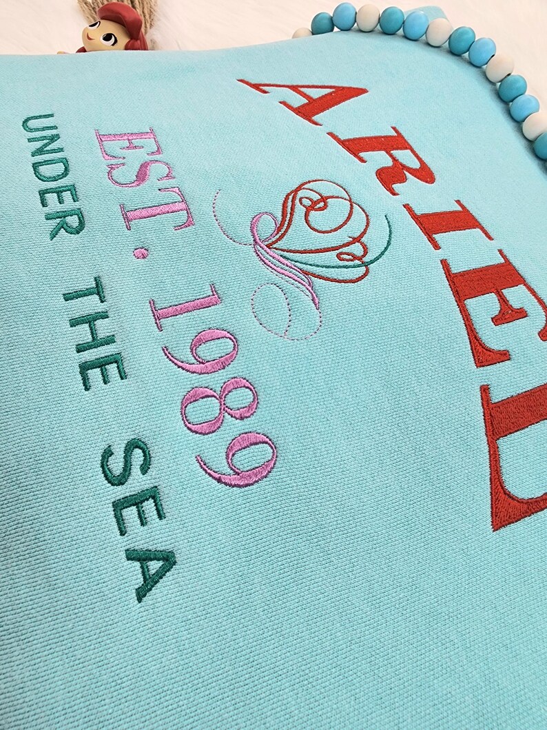 Ariel Embroidered Sweatshirt