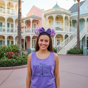 Embroidered Port Orleans French Quarter Sweatshirt| Disney Shirt| Disney World Sweatshirt| Disney Resort image 3