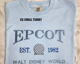 Ready To Ship Epcot Embroidered Shirt