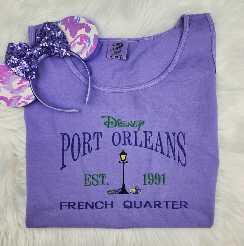Port Orleans French Quarter Embroidered Tank