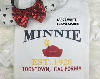 Ready To Ship Disney Minnie Sweatshirt