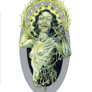 The Artist of Her Demise - Art Print