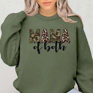 Mama of Both crew neck sweatshirt