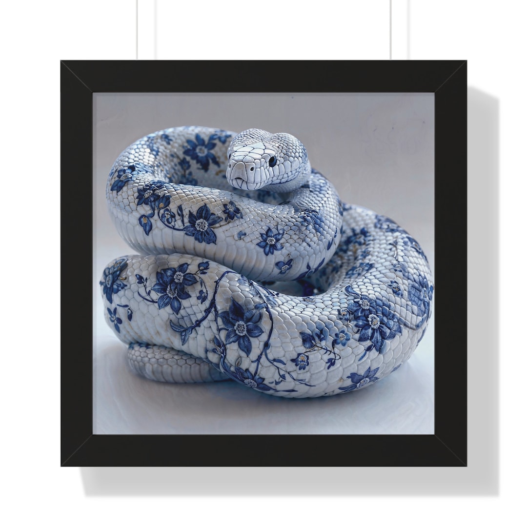 Good Vs Evil Porcelain Snake - Etsy