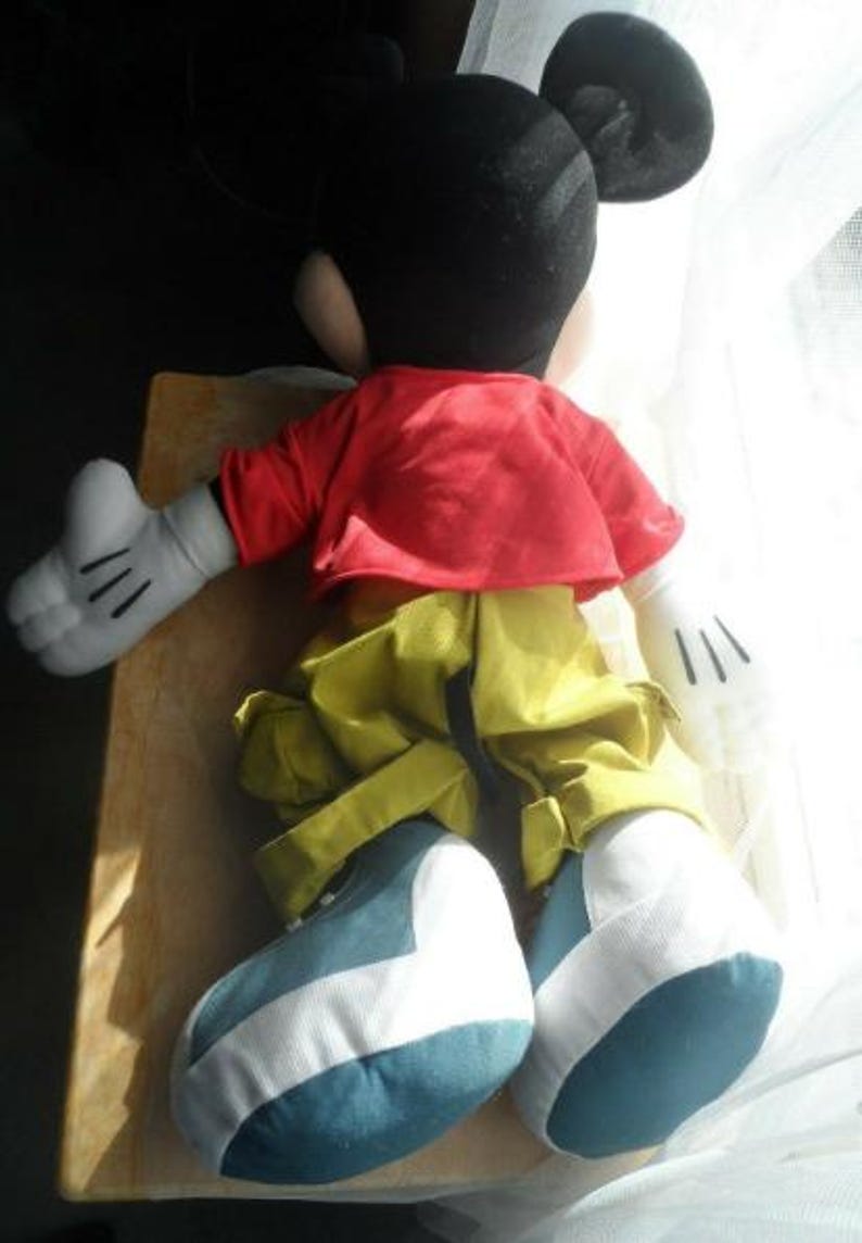 DISNEY Mickey Mouse Plush 24" Stuffed Animal Toy Jumbo Large Figure image 5