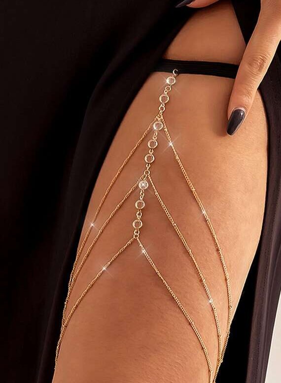 Waist and clearance thigh chain