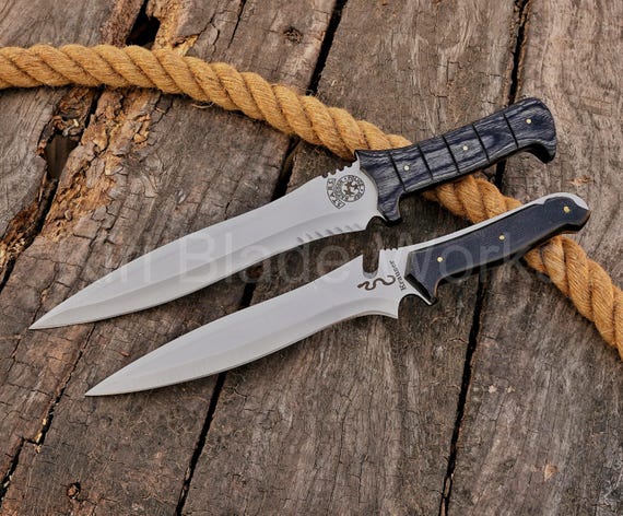 Handmade Jack Krauser Knife: Resident Evil RE4 Movie Replica Knives