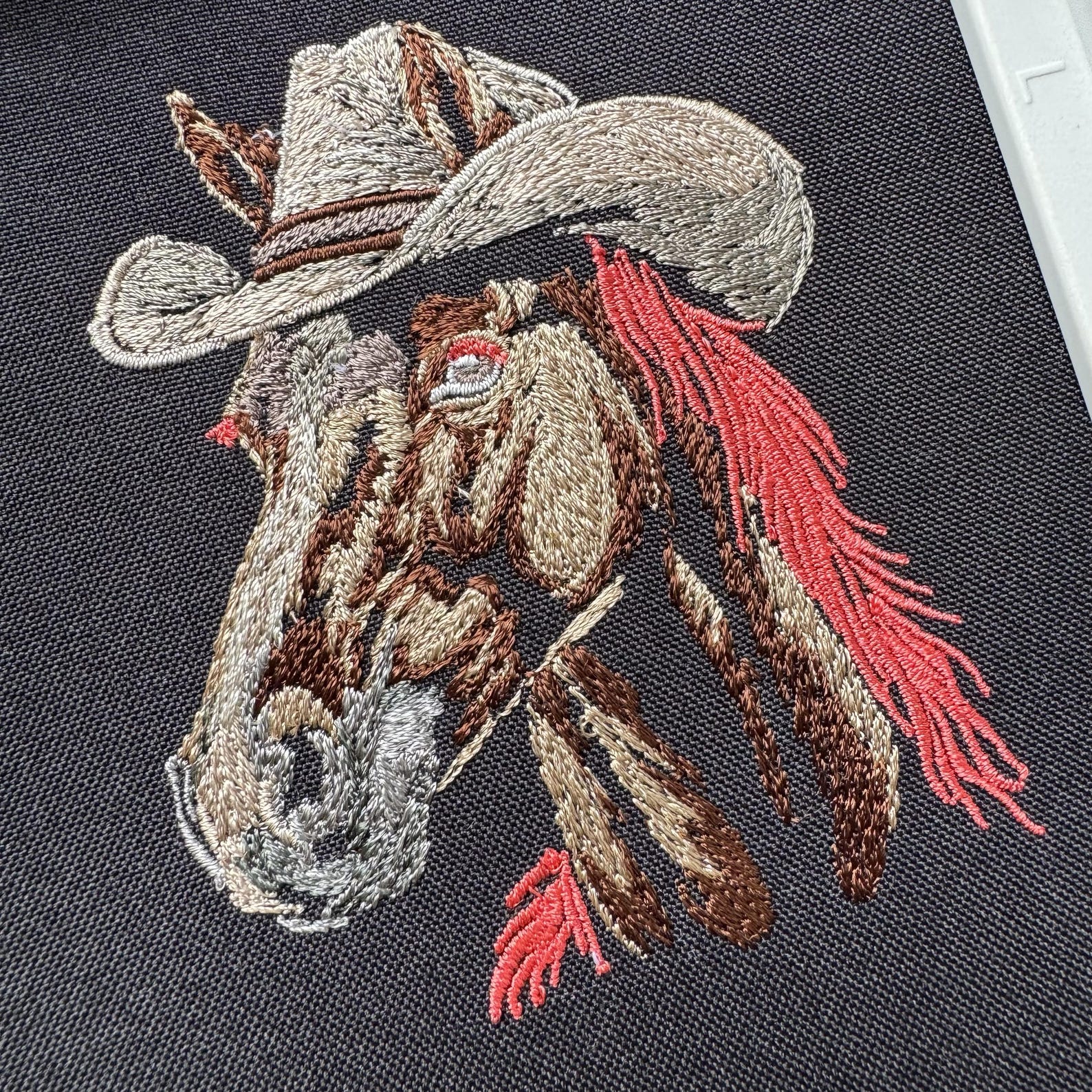 Embroidery Design Ranch Sorting Western Horse Embroidery Design – Cowboy Hat Horse Machine Embroidery ...