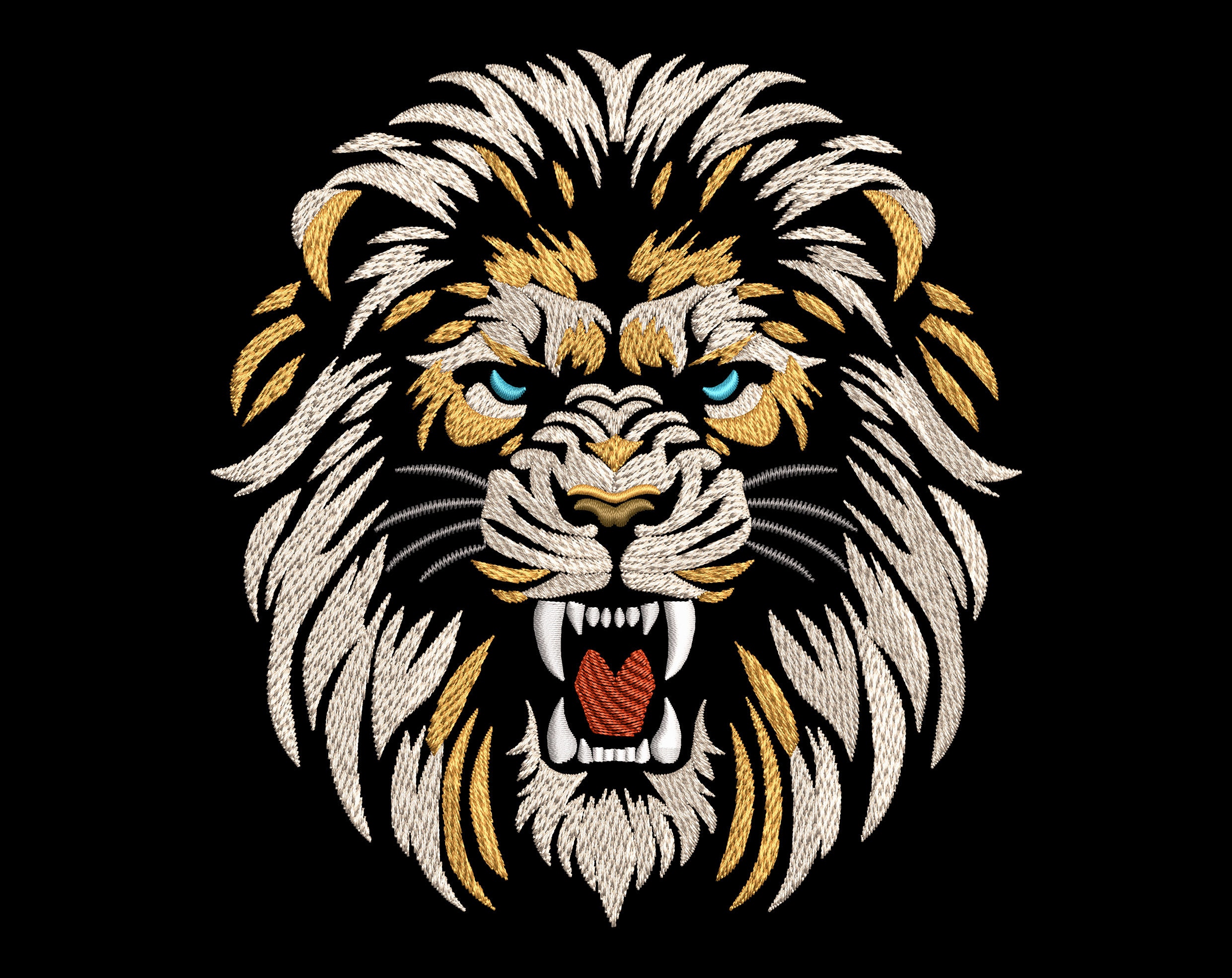 Roaring lion growl - Etsy België, image size:2481x1970