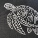 Oceanic Turtle Embroidery Desgins SET, Sea Creature Pattern for Dark ...
