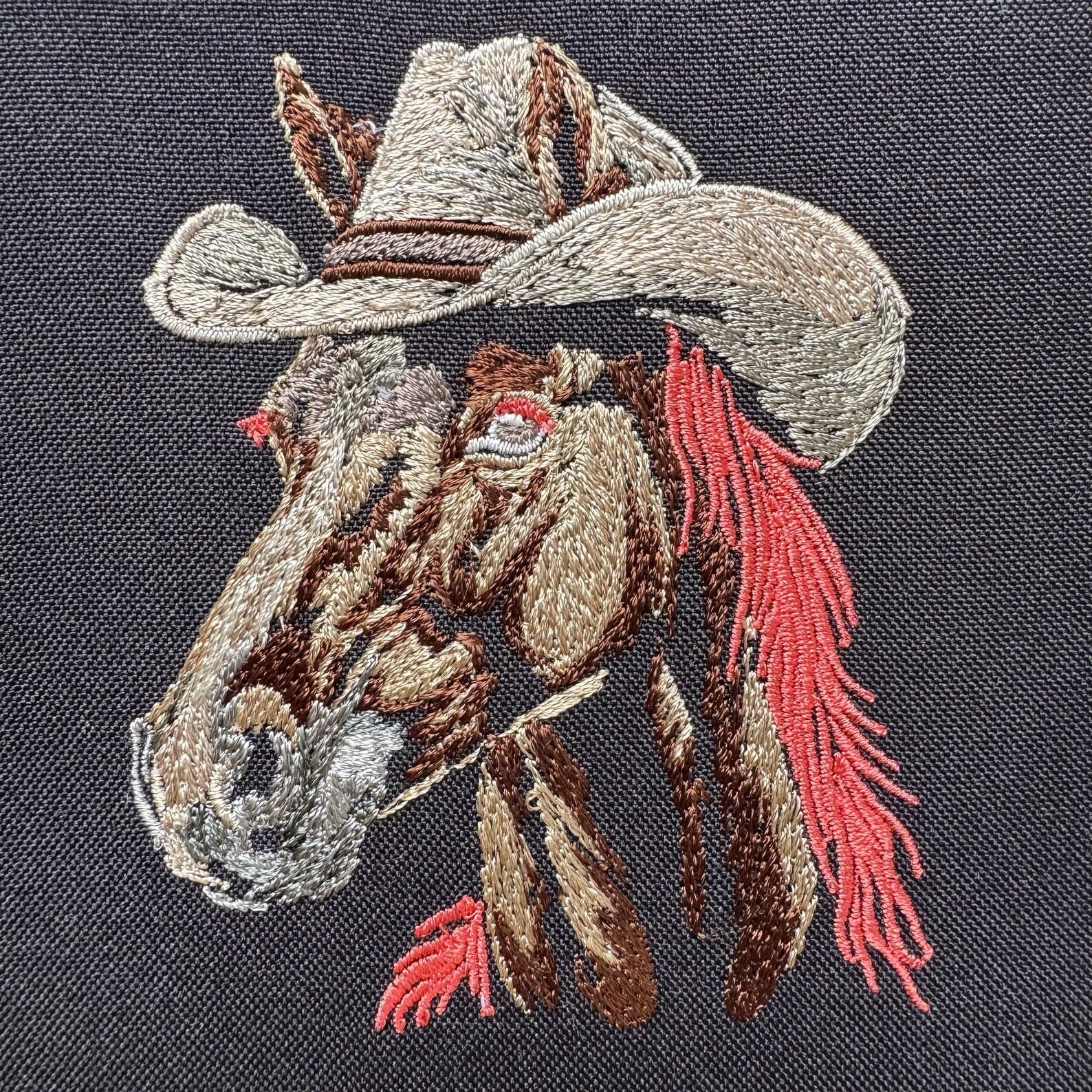 Embroidery Design Ranch Sorting Western Horse Embroidery Design – Cowboy Hat Horse Machine Embroidery ...