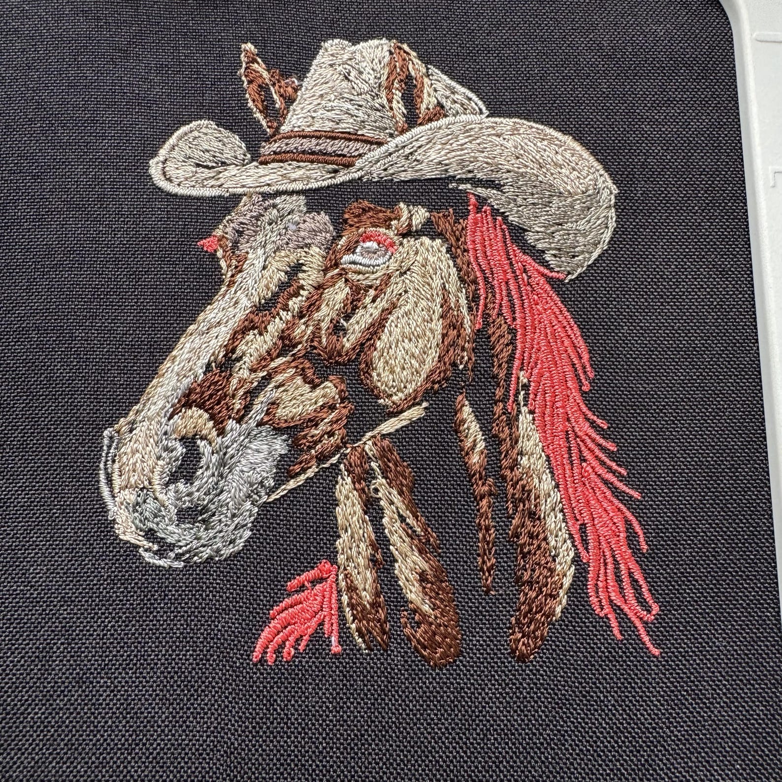 Embroidery Design Ranch Sorting Western Horse Embroidery Design – Cowboy Hat Horse Machine Embroidery ...