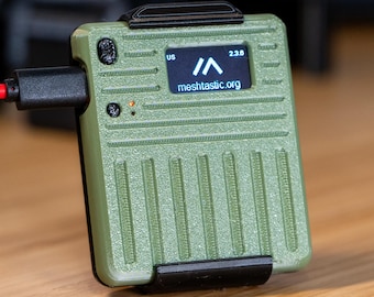 Meshtastic Portable Pager Node with 2,000mah battery.