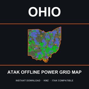Paquete de datos de infraestructura de energía crítica de ATAK - Ohio