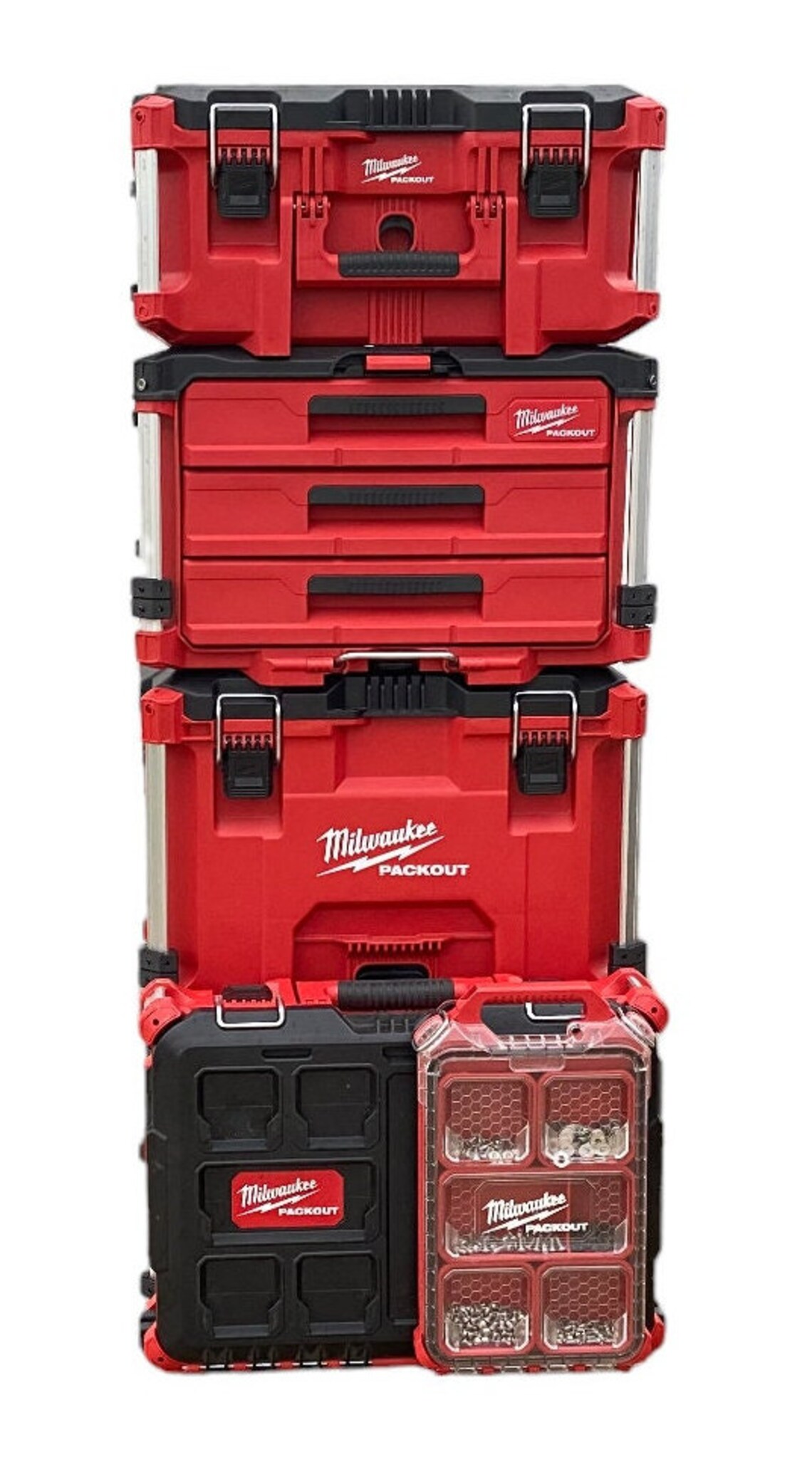 Milwake Stack Open Milwaukee Packout Full Size Mount, Stack & A Half - Etsy
