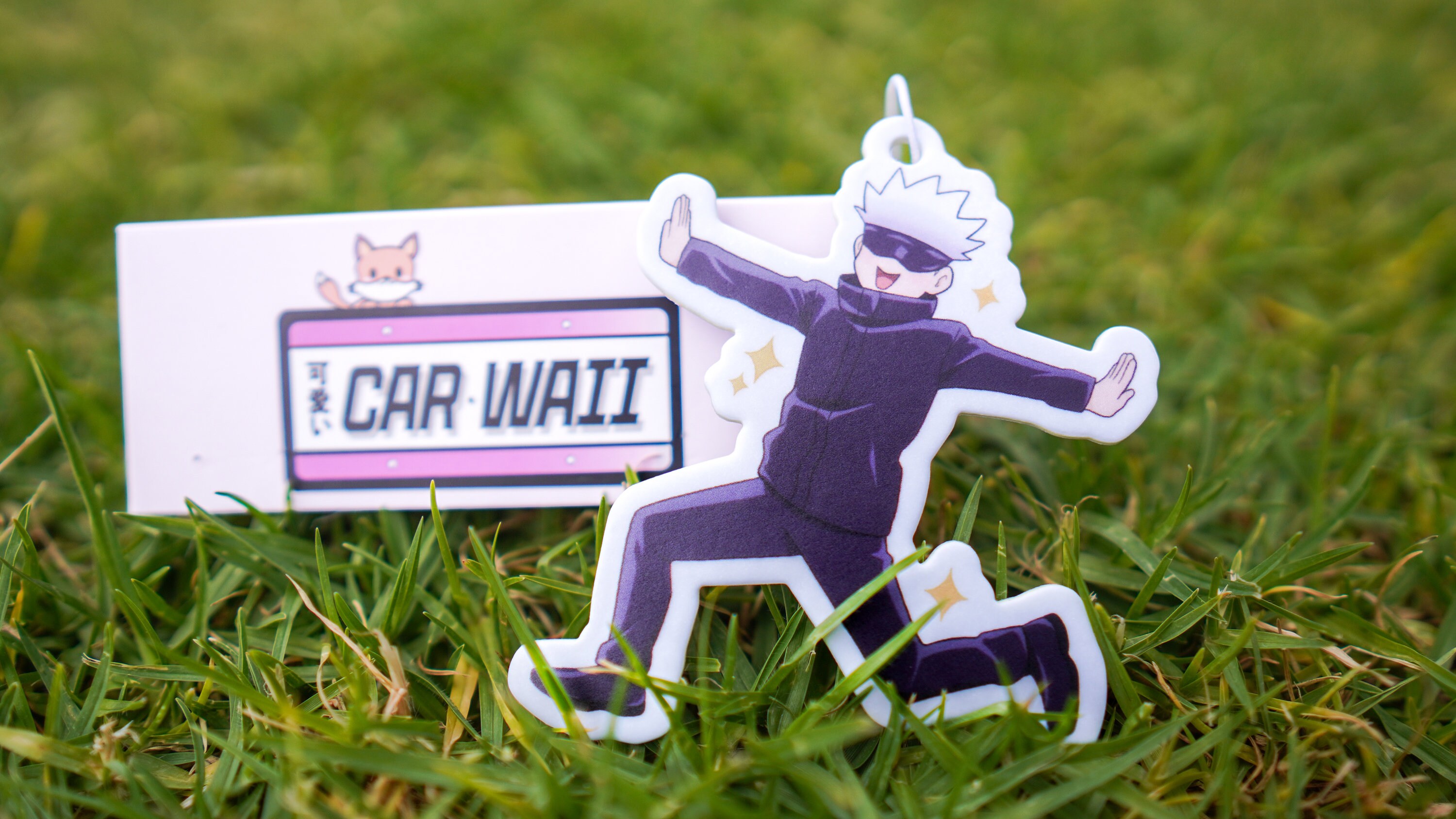 Sparkly Go.jo Sorcerer Anime Car Air Freshener Etsy