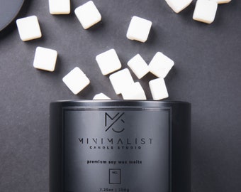 Lata minimalista para cera fundida / Cera fundida premium, cera fundida perfumada, vela sin llama, calentador de cera natural, cera fundida de alta calidad, cera fundida potente