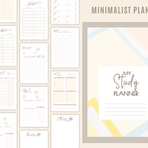 2024-2025 Student Academic Planner - Weekly/Monthly Organizer For School