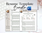 Microsoft Word Resume Template Bundle
