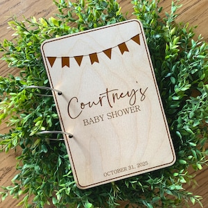 Porta tarjetas personalizado, porta tarjetas de felicitación, regalos para revelar el género, regalos para nuevos padres, organizador de tarjetas de felicitación personalizado, baby shower, recuerdo