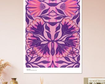 Flora Dea Art Print: Floral Semi-Glossy Poster
