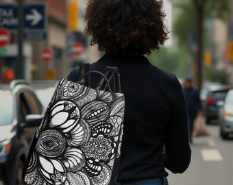 Georgia Anti Theft Travel Backpack, Vegan Leather, Unique Travel Gift, Secure Hidden Zipper, Multi-Compartment Design